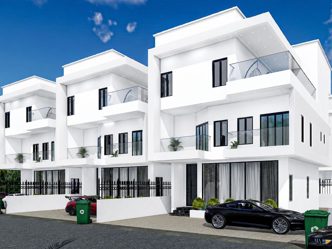 Newly built, tastefully finished, four (4) detached house