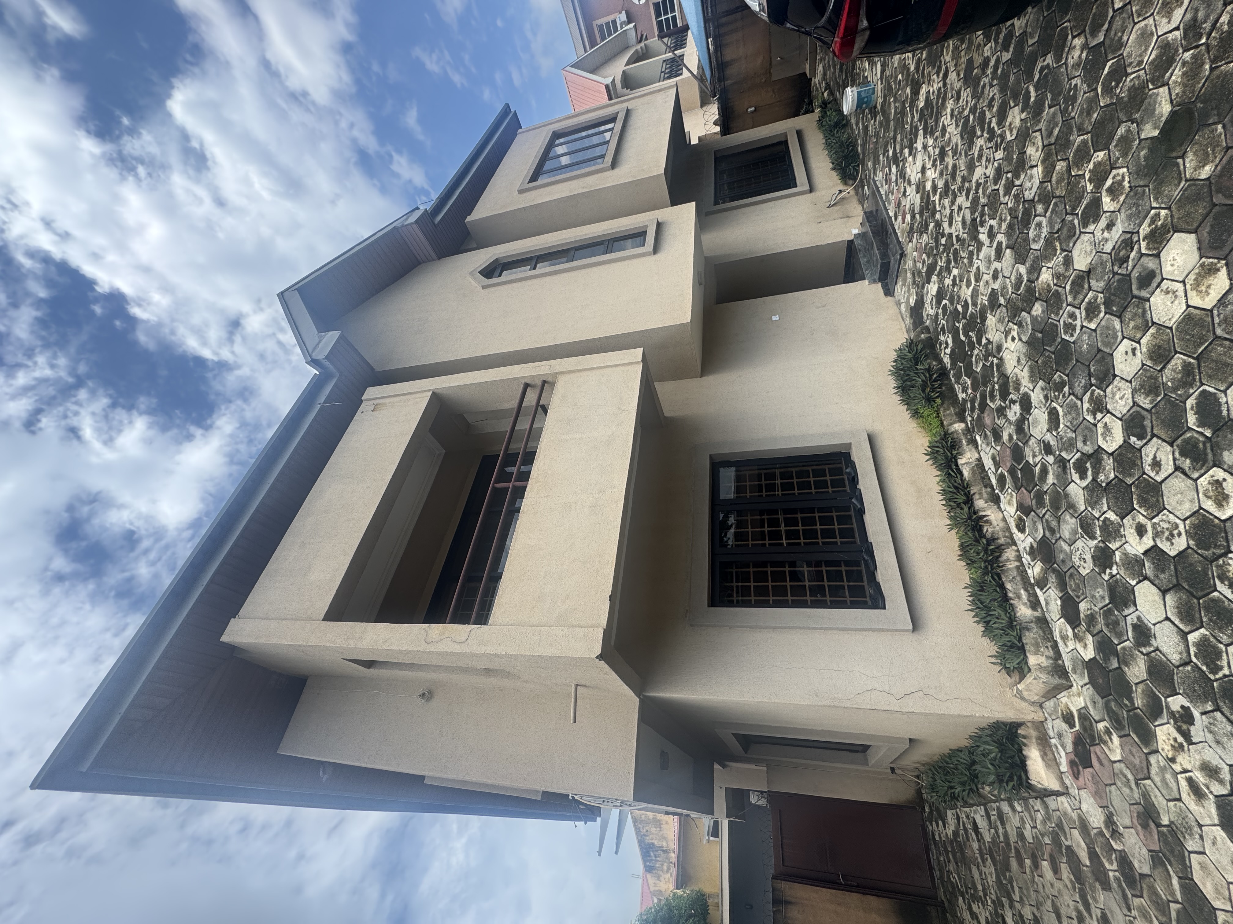Well maintained, tastefully finished four bedroom semi detached duplex